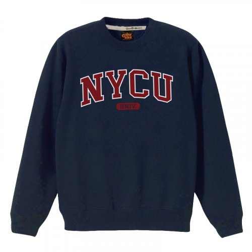 NYCU經典款美式大學T_深藍